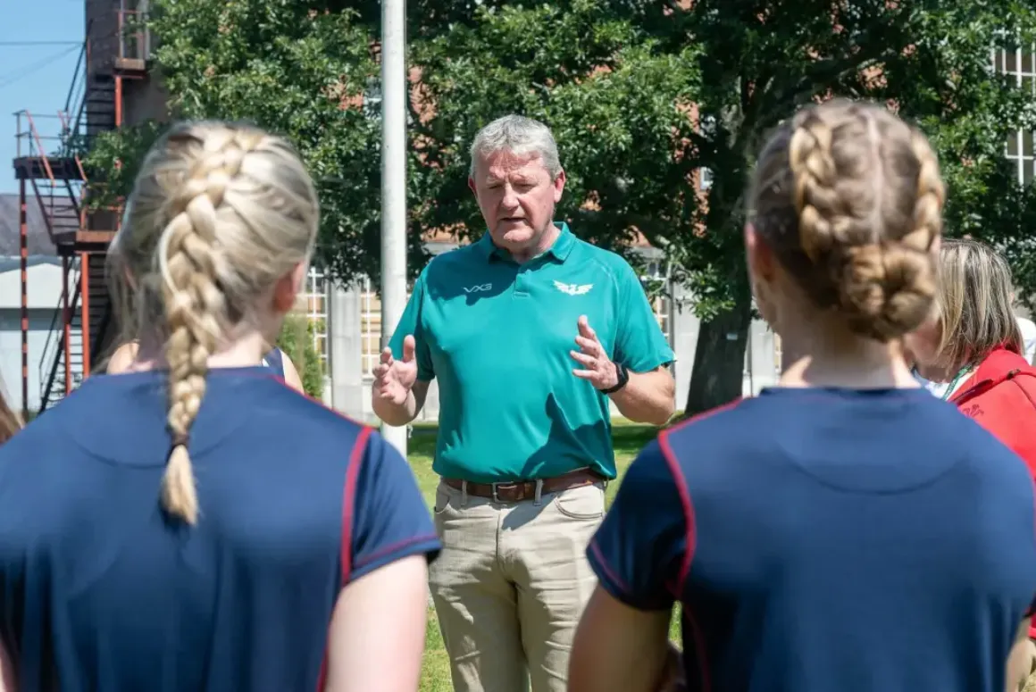 Scarlets Show Support and Commitment to Llandovery College