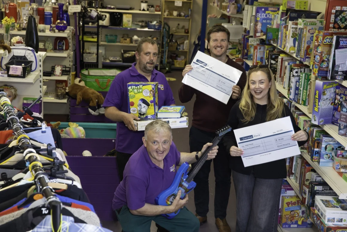 Bryson Recycling Supports Local Communities with £56k Donation