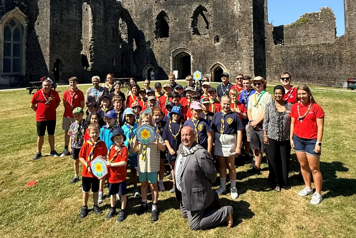 First Scouts in Wales to Receive New Cennin Pedr Award
