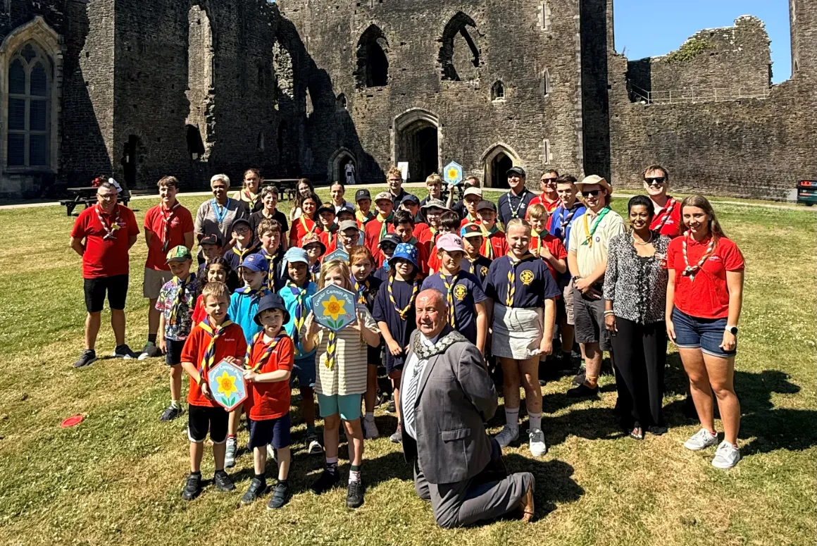 First Scouts in Wales to Receive New Cennin Pedr Award