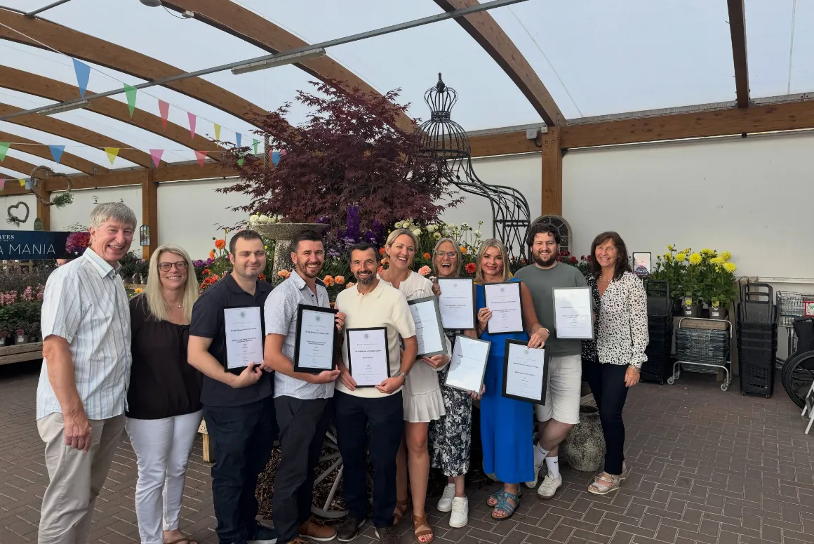 The Old Railway Line Garden Centre Crowned Best in the Region
