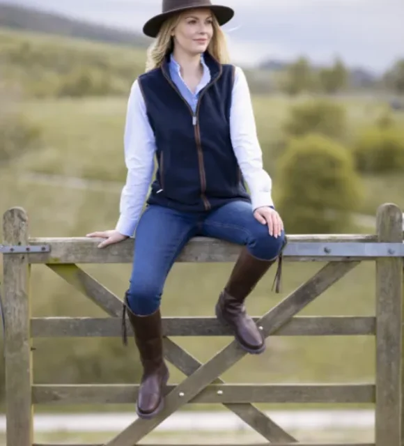 Ladies Huggate Premium Fleece Waistcoat from Rydale Ladies Huggate Premium Fleece Waistcoat from Rydale
