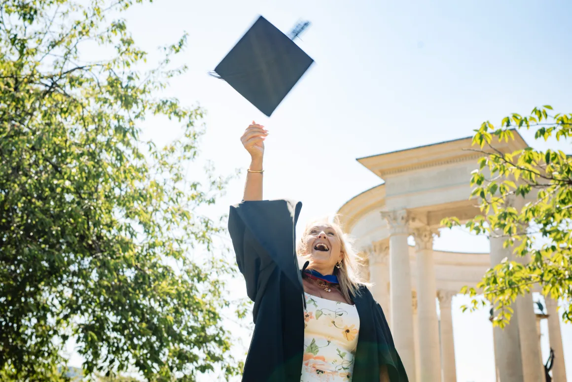 Mother of Three from Caerphilly Graduates with a Master’s Degree