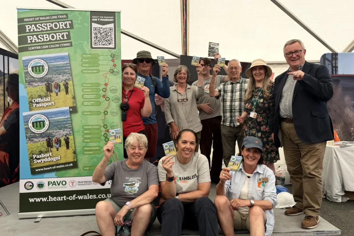 Heart of Wales Line Trail Launches New Passport Scheme