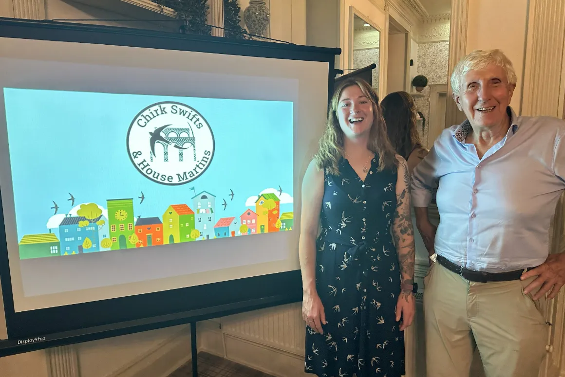 Borderland Rotary Welcome Chirk Swifts and House Martins