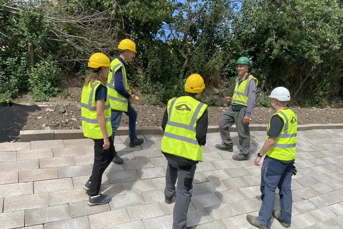 Shropshire Union Canal Society August Work Party Report