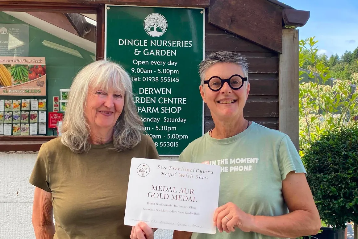 Jude Boutle with Jill Rock of The Dingle