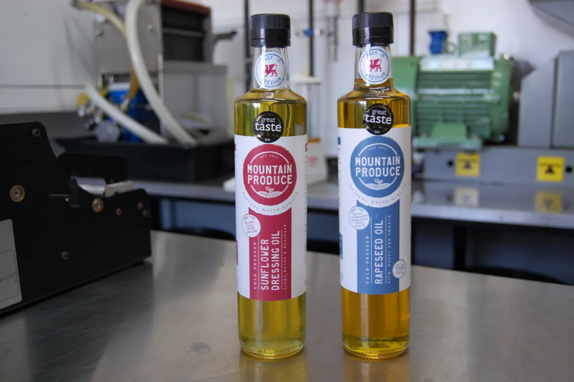 Mountain Produce's award-winning oils