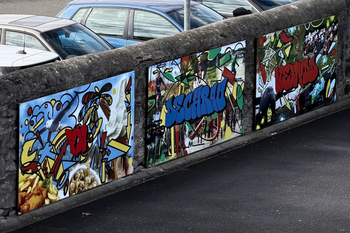 New Artwork Installed at Pembrey and Burry Port Railway