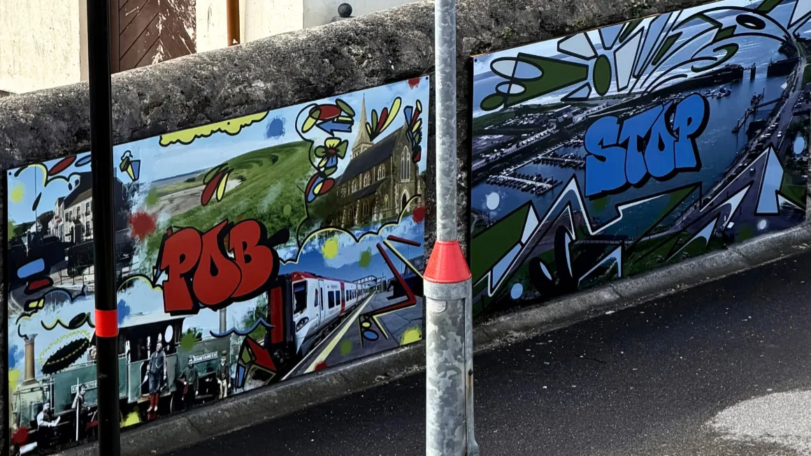 New Artwork Installed at Pembrey and Burry Port Railway