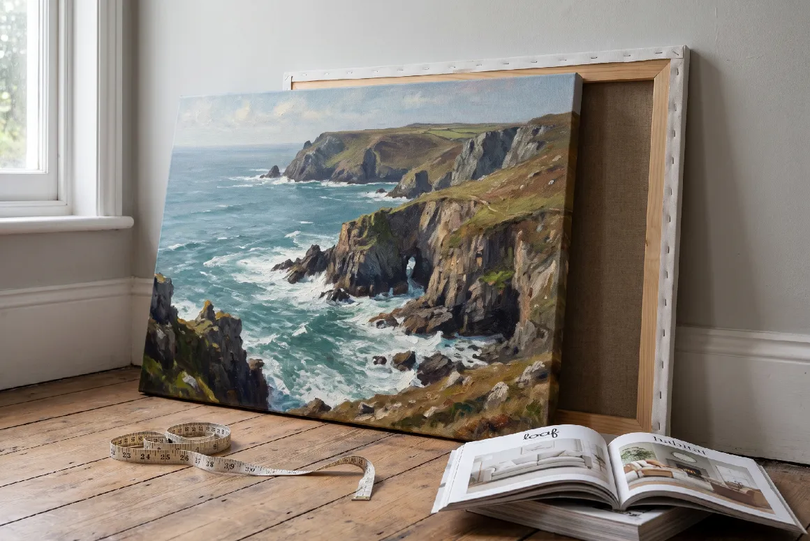 Bringing Welsh Scenery Home: Large Canvas Art and Paint-by-Numbers Take Over Welsh Interiors