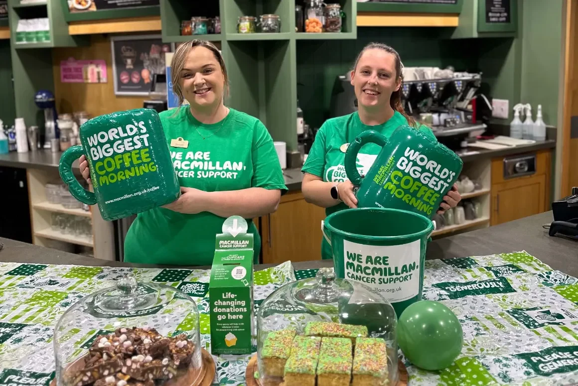 Garden Centre Raises £1,505.83 for Macmillan Cancer Support