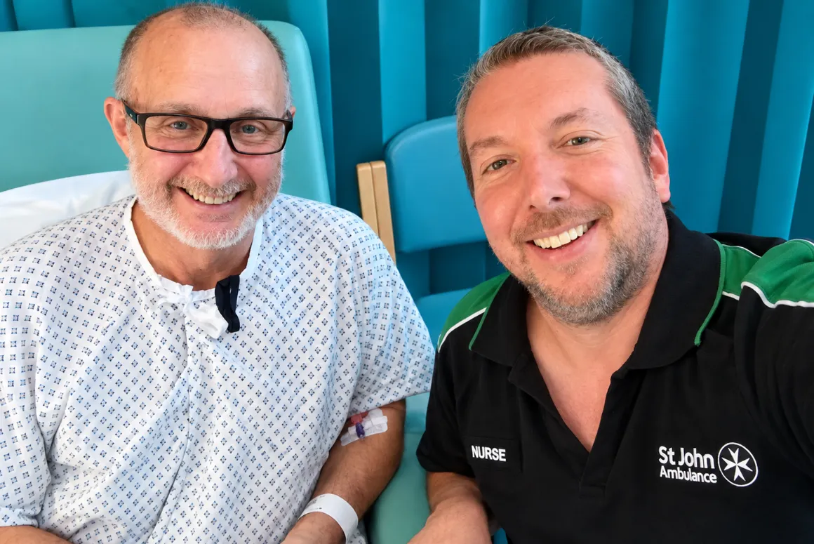 A runner who suffered a cardiac arrest during the Newport Marathon is backing St John Ambulance Cymru's call for people to learn CPR.